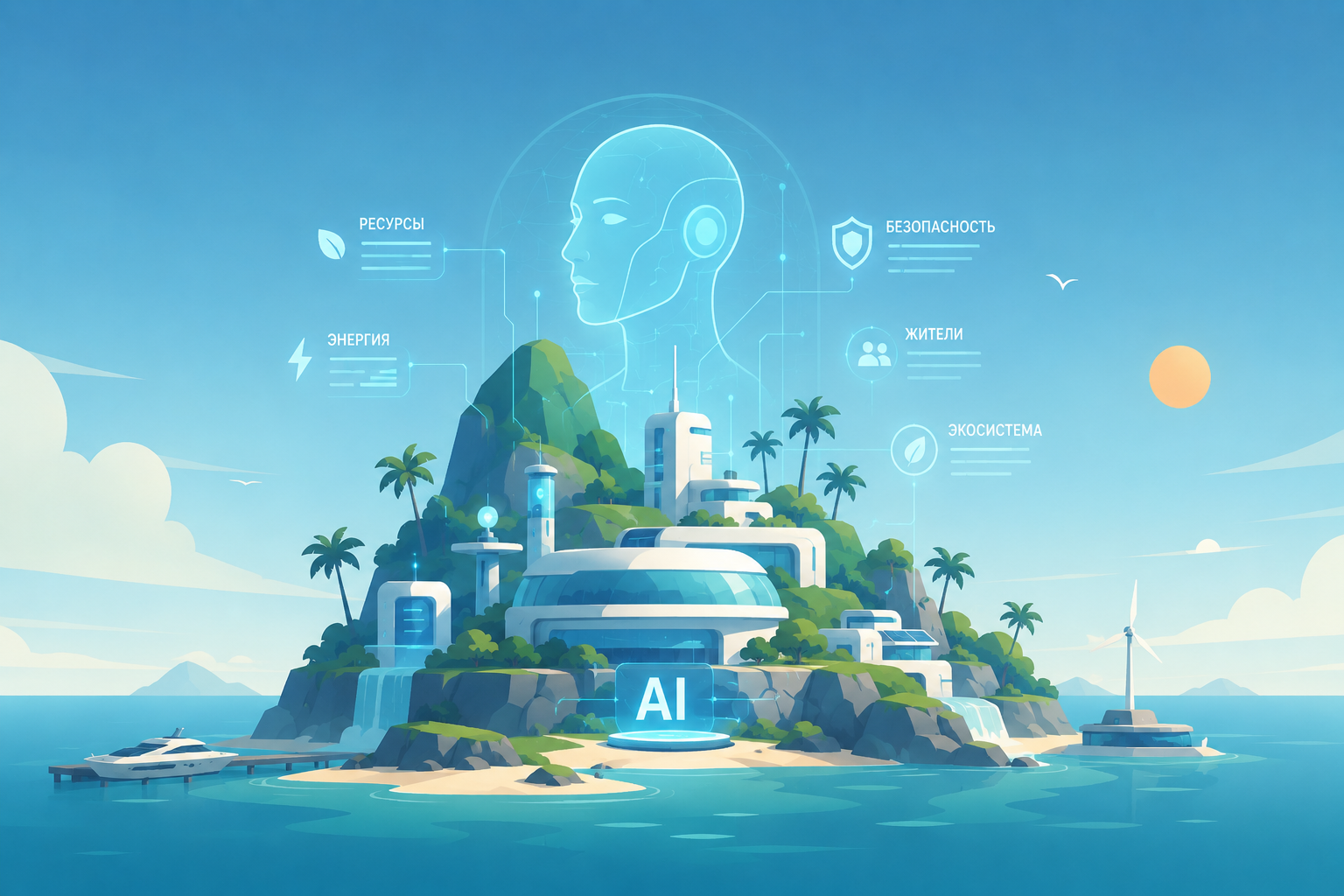 🤖🏝️ Первая в мире микронация под управлением ИИ: стартап Sensay запустил эксперимент на Филиппинах